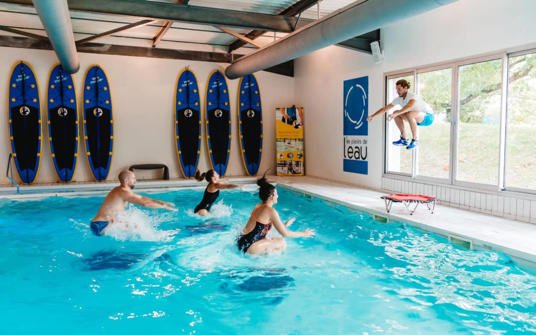L’aquajump, le sport aquatique fun pour se remettre en forme!